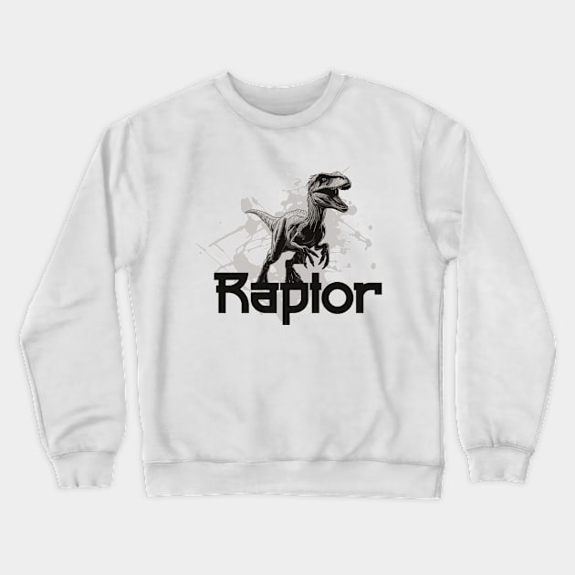 National Velociraptor Awareness Day – April Crewneck Sweatshirt by irfankokabi